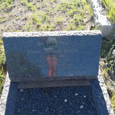 GEYER Frans Jacobus 1860-1925