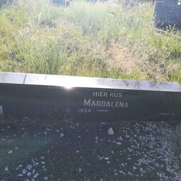 GRAAN Hansie, van 1926-1996 &amp; Magdalena 1934-