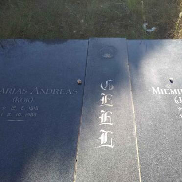 GEEL Zacharias Andreas 1918-1986 &amp; Miemie Mulder JACOBS 1923-