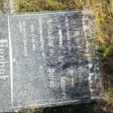 HERBST Hendrik Johannes Petrus &amp; Martha Magrieta DIEVENHAGEN 1872-1949