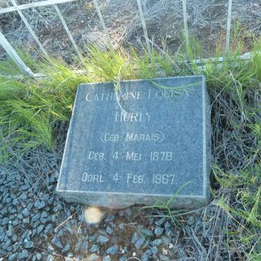 HURLY Catherine Louisa nee MARAIS 1878-1967
