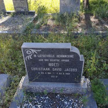 JACOBS Christiaan David 1921-1968