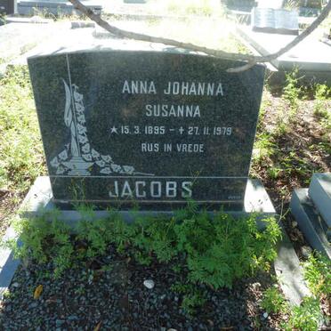 JACOBS Anna Johanna Susanna 1895-1979