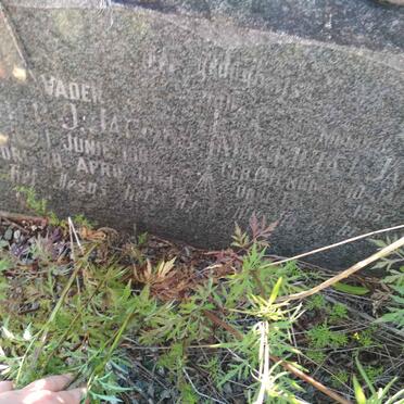 JACOBS Pieter J. 1881-1953 &amp; Magrieta F. 1881-1962