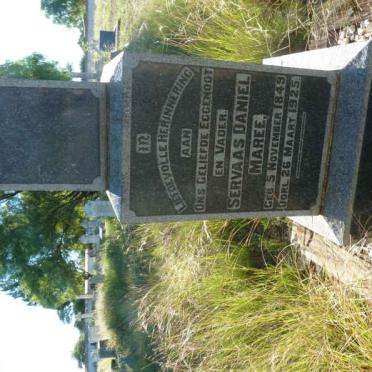 MAREE Servaas Daniel 1849-1925