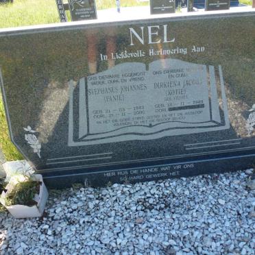 NEL Stephanus Johannes 1943-2000 &amp; Dirkiena Jacoba VILJOEN 1949-