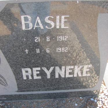 REYNEKE Basie 1912-1982
