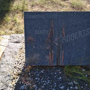 ROBERTS Nakkie 1893-197?