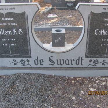 SWARDT Willem H.G., de 1914-1987 &amp; Catharina M. 1922-1996