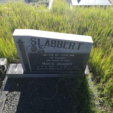 SLABBERT Martin Johannes 1927-1995