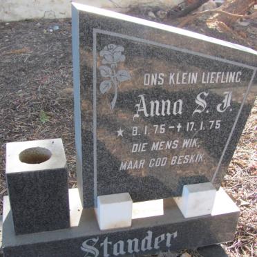 STANDER Anna S.J. 1975-1975