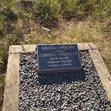 UYS Cornelis Jansen 1897-1939