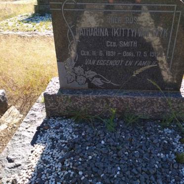 WYK Catharina, van nee SMITH 1891-1963