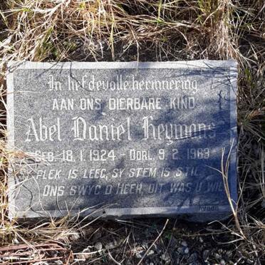 HEYMANS Abel Daniel 1924-1963