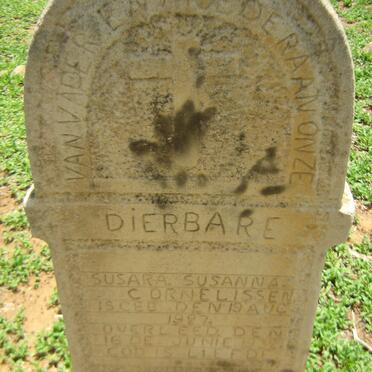 CORNELISSEN Susara Susanna 1927-1932