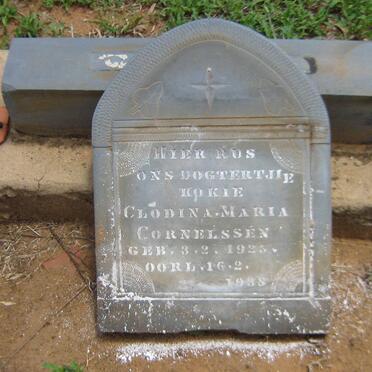 CORNELSSEN Clodina Maria 1925-1938