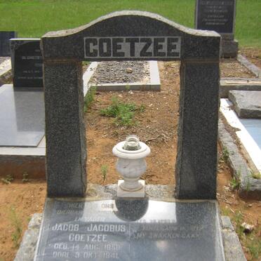 COETZEE Jacob Johannes 1858-1941