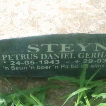 STEYN Petrus Daniel Gerhardus 1943-1990