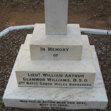 WILLIAMS William Arthur Glanmor -1900