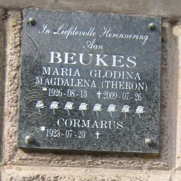 BEUKES Cormarus 1923- &amp; Maria Glodina Magdalena THERON 1926-2009