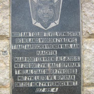 3. Anglo-Boereoorlog gedenkmonument