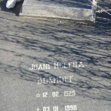 BOSHOFF Joani Helena 1929-1998