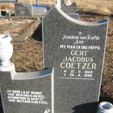 COETZER Gert Jacobus 1949-1996