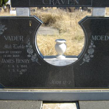 CRAVEN James Henry 1945-1987