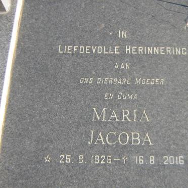 CLAASSENS Stephanus Adriaan 1925-1997 &amp; Maria Jacoba 1925-2016
