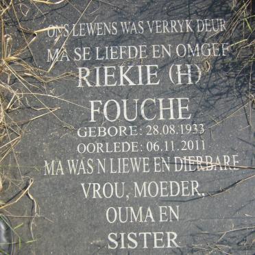 FOUCHE H. 1933-2011