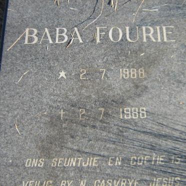 FOURIE 1988-1988