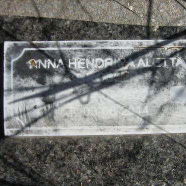GROBLER Jacobus Botha 1917-1987 &amp; Anna Hendrina Aletta 1922-2014