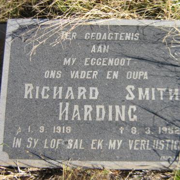 HARDING Richard Smith 1918-1982