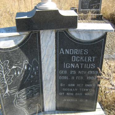 JOUBERT Andries Ockert Ignatius 1959-1987