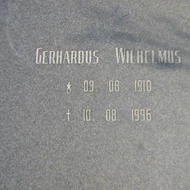 JAGER Gerhardus Wilhelmus, de 1910-1996 &amp; Elizabeth Catharina 1913-2003