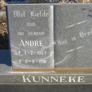 KUNNEKE Andre 1957-1991