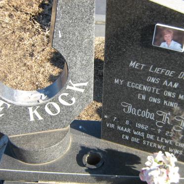 KOCK Jacoba H.M., de 1962-1998