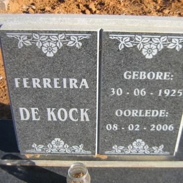 KOCK Ferreira, de 1925-2006