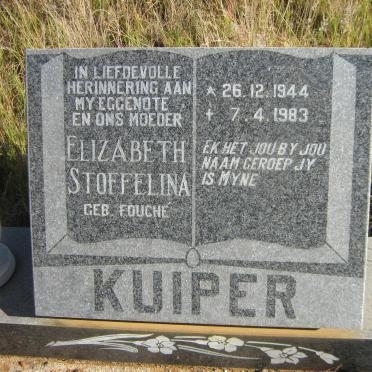 KUIPER Elizabeth Stoffelina nee FOUCHE 1944-1983