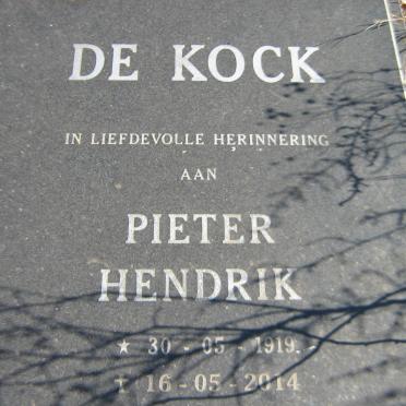 KOCK Pieter Hendrik, de 1919-2014 &amp; Delina Johanna 1925-2006