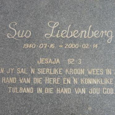 LIEBENBERG Sus 1940-2000