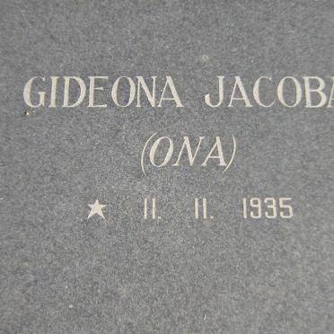 LABUSCHAGNE Cornelis Johannes 1925-1993 &amp; Gideona Jacoba 1935-