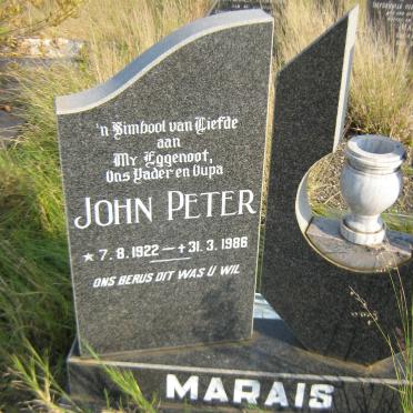 MARAIS John Peter 1922-1986