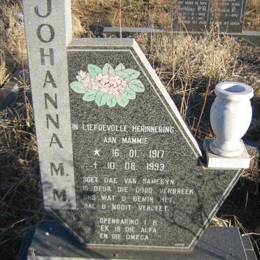 MONTGOMERY Johanna M.M. 1917-1993
