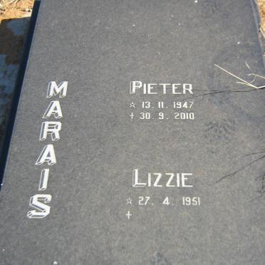 MARAIS Pieter 1947-2010 &amp; Lizzie 1951-