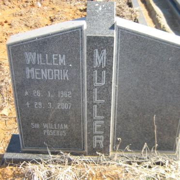 MULLER Willem Hendrik 1962-2007