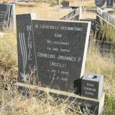 MIENIE Cornelius Johannes P. 1949-1981