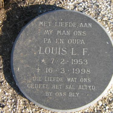 MARAIS Louis L.F. 1953-1998
