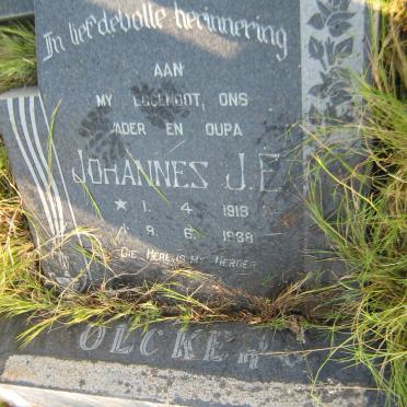 OLCKERS Johannes J.E. 1918-1988
