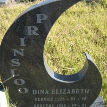 PRINSLOO Dina Elizabeth 1925-1990